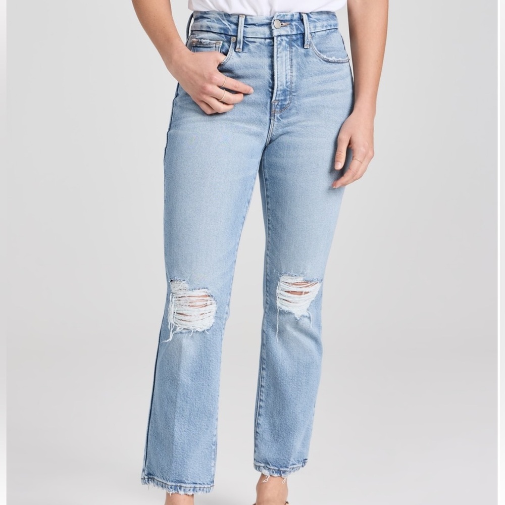Good American Good Curve Straight Jean